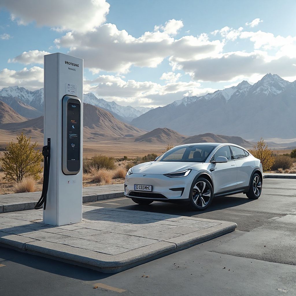 Punto de carga para vehículos eléctricos GeoArgentina