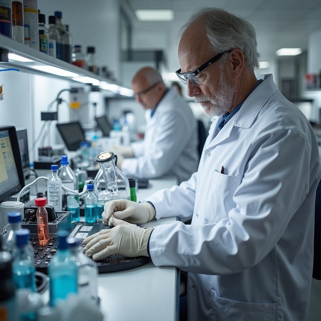 Laboratorio de control de calidad GeoArgentina
