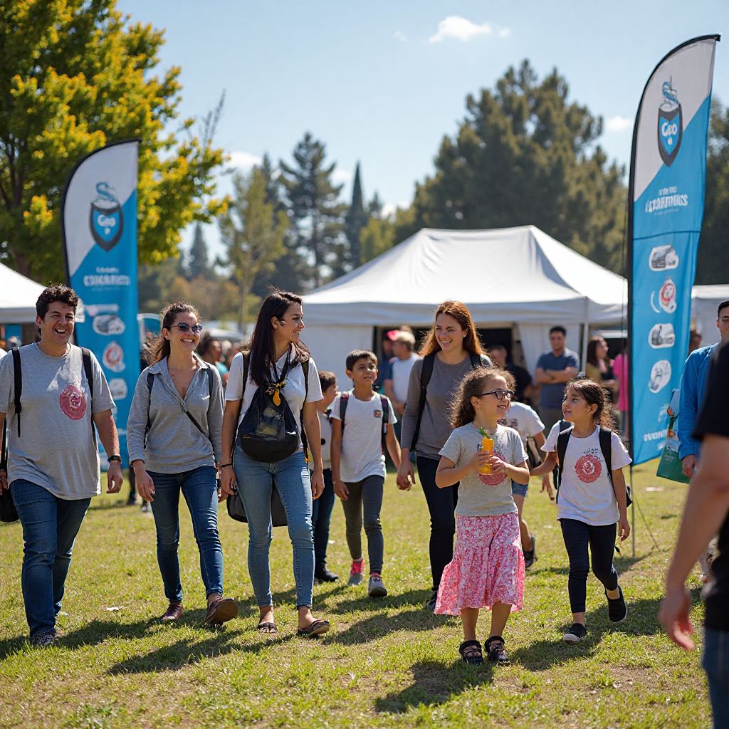 Evento comunitario patrocinado por GeoArgentina