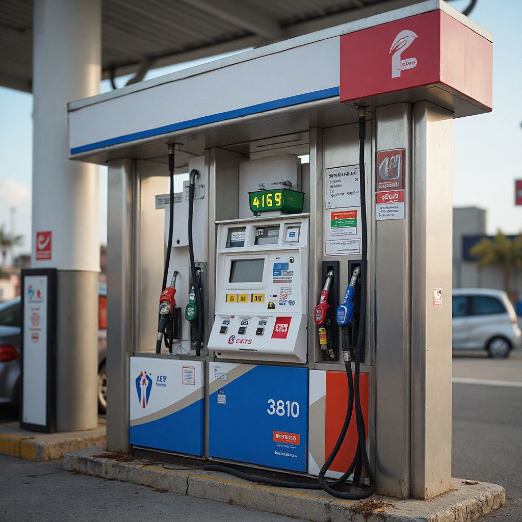 Surtidor de combustible regular